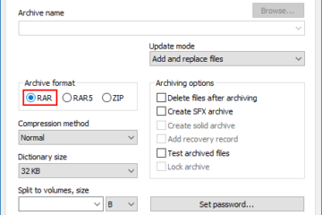 How To Convert WinZip To WinRAR